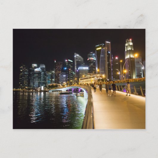 シンガポール ポストカード (正面)