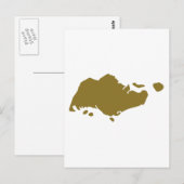 シンガポール ポストカード (正面/裏面)