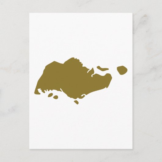 シンガポール ポストカード (正面)