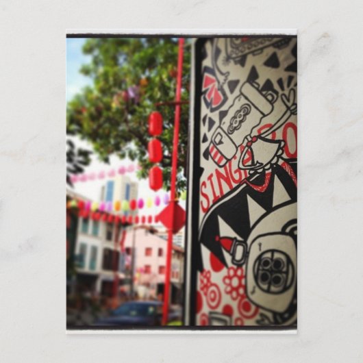 シンガポール ポストカード (正面)