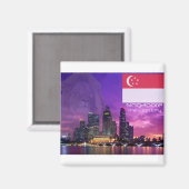 シンガポール マグネット (正面/裏面)