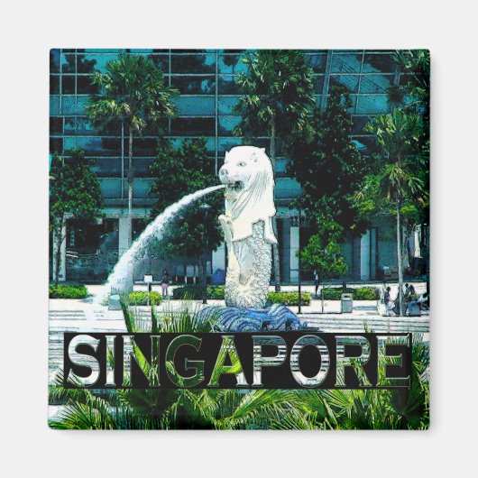 シンガポール マグネット (正面)