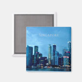 シンガポール マグネット (正面/裏面)