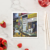 シンガポール，光の感情的な力 スタンダードカクテルナプキン (インサイチュ)