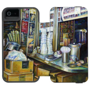 シンガポール,光の感情的な力 iPhone SE/5/5sウォレットケース