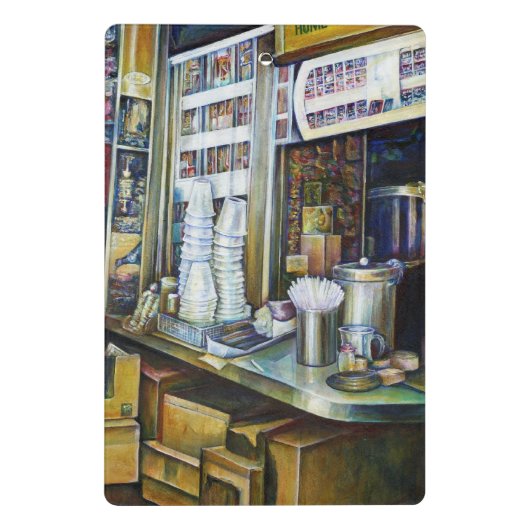 シンガポール、感情的に強い光の力 ミニクリップボード (裏面)