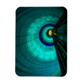 シンガポール，青鉄道トンネル マグネット (縦)