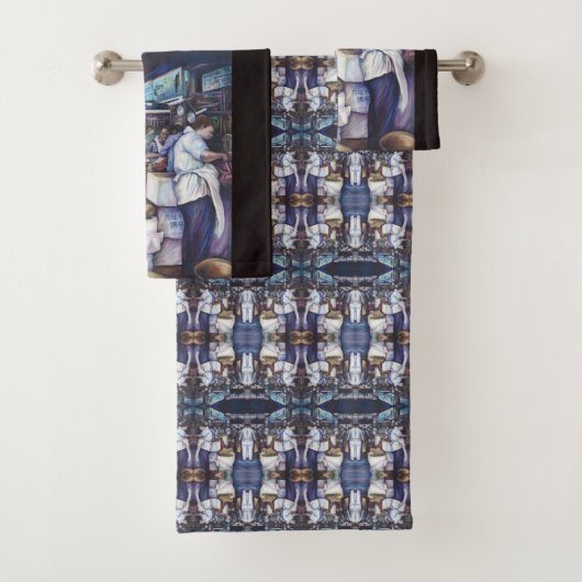 シンガポール， Fish Head Soop バスタオルセット (インサイチュ)