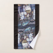 シンガポール， Fish Head Soop バスタオルセット (ハンドタオル)