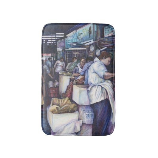 シンガポール, Fish Head Soop バスマット (正面縦)