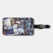 シンガポール， Fish Head Soop ラゲッジタグ (裏面横)