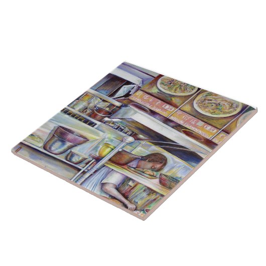 シンガポール， PIgtail Soop タイル (側面)