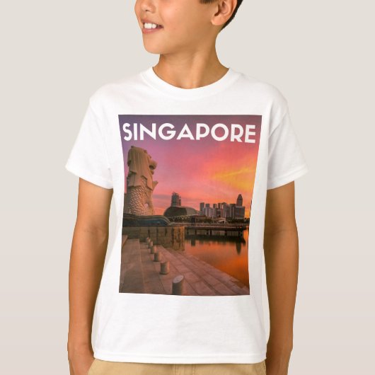 シンガポール Tシャツ (正面)