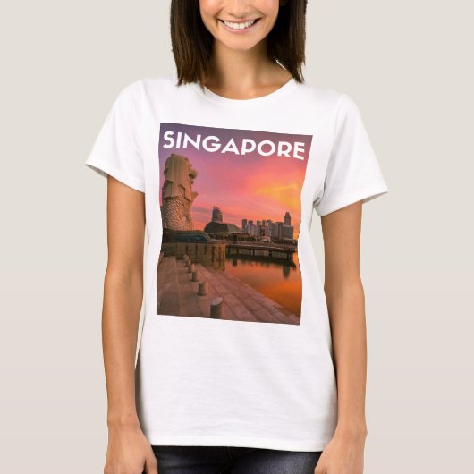 シンガポール Tシャツ (正面)
