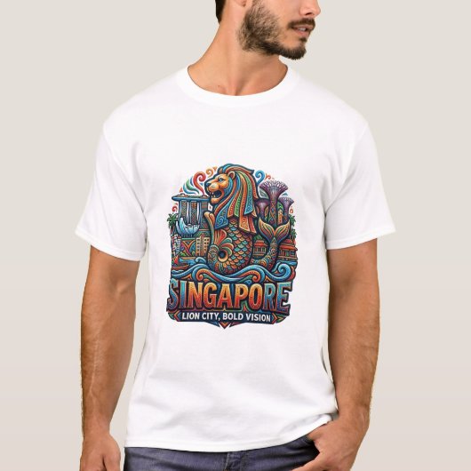 シンガポール Tシャツ (正面)