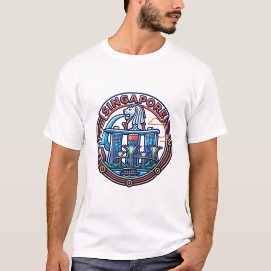 シンガポール Tシャツ (正面)