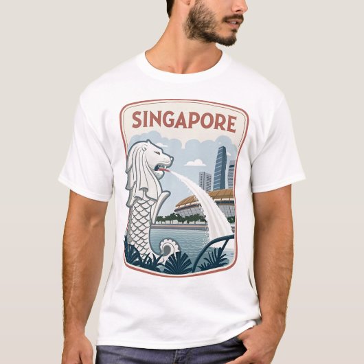シンガポール Tシャツ (正面)