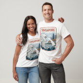 シンガポール Tシャツ (ユニセックス)