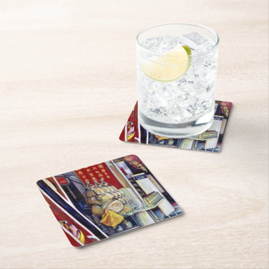 シンガポール， Templety確率的 スクエアペーパーコースター (インサイチュ)