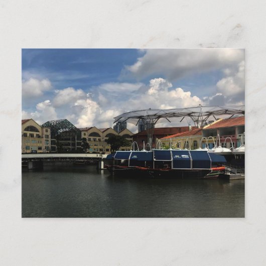 シンガポールClarke Quay #2はがき ポストカード (正面)