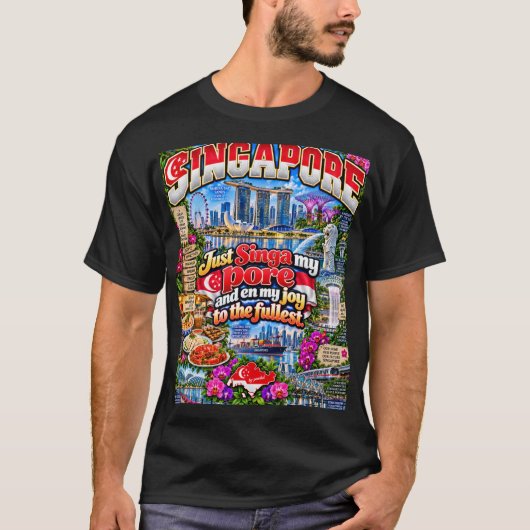シンガポールTシャツ Tシャツ (正面)