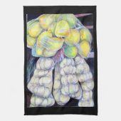 シンガポ疑問に思ール·ウェット·マーケッツ キッチンタオル (縦)