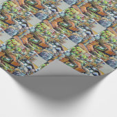 シンガポ魅力的ール·テ素晴らしッカ·センターの約束 ラッピングペーパー (角)