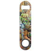 シンガポ魅力的素晴らしール・鉄火センター公約 スピード栓抜き (裏面)