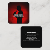 シンガーイベント スクエア名刺 (正面/裏面)