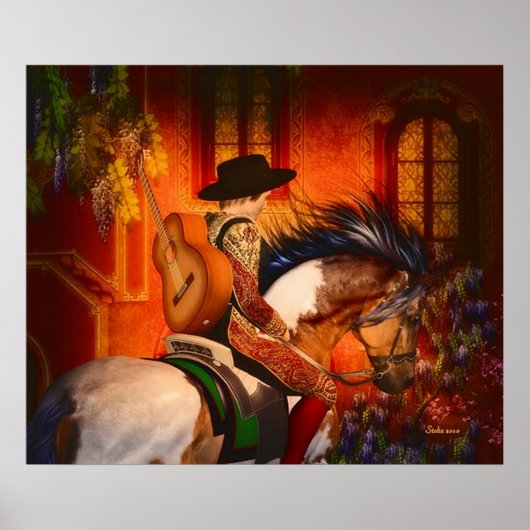 シンガースペインのポスターFROM 14.95 ポスター (正面)