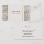 シンガーソングライターシークンズルック 名刺 (正面/裏面)