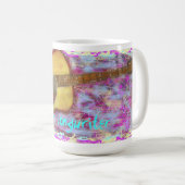 シンガーソングライター・ギター コーヒーマグカップ (正面右)