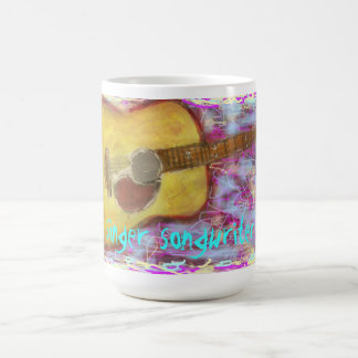シンガーソングライター・ギター コーヒーマグカップ