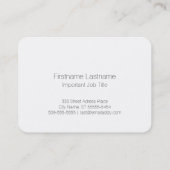 シンガーソングライター 名刺 (裏面)