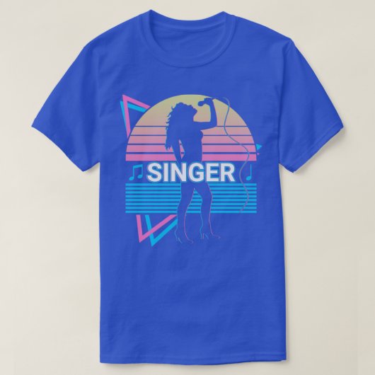 シンガーソングレトロ Tシャツ (デザイン正面)
