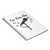 シンガーボーカリスト合唱曲先生カスタム ノートブック (右側)