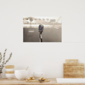 シンガーマイク ポスター (キッチン)