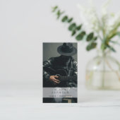 シンガーミュージシャンソングライター写真QRコード 名刺 (スタンド正面)