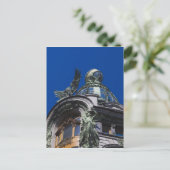 シンガー建物、詳細 ポストカード (スタンド正面)