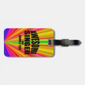 シンガー素晴らしラゲッジタグ ラゲッジタグ (裏面横)