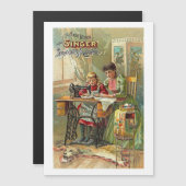 シンガー裁縫マシン「第1回レッスンビクトリアン」 (正面/裏面)