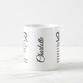 シンガー コーヒーマグカップ (中央)
