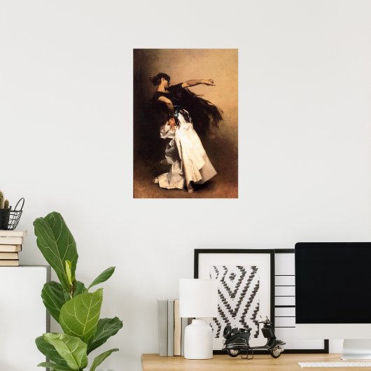 シンガー・サージェントスペインの・ダンサーのポスター ポスター (ホームオフィス)