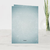 シンガー/マイクのスピーカー – 男カスタム人の大事な行事 カード (裏面)