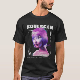 シンギュラリティ AI データ サイボーグ プログラマー コーディング Tシャツ