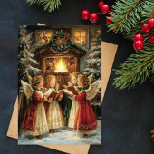 シンギングエンジェルズホリデイ カード