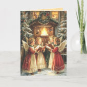 シンギングエンジェルズホリデイ カード (正面)