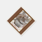 シンギングリス誕生日ナプキンス スタンダードカクテルナプキン (角)