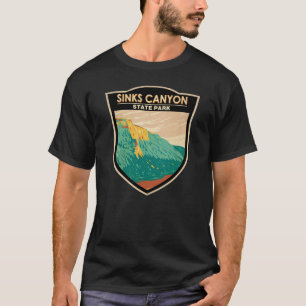 シンクスキャニオン州パークワイオミングヴィンテージ Tシャツ