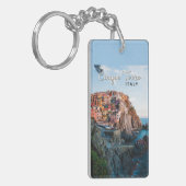 シンクテレイタリアウォーターカラーヴィンテージ キーホルダー (正面左)